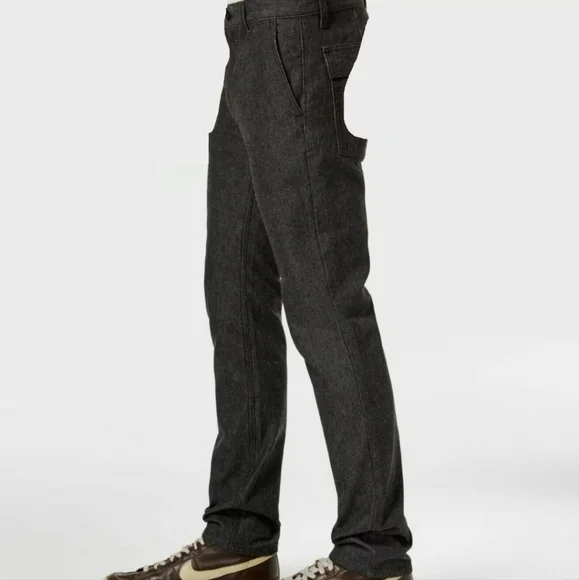 Levi's Men's Utility Hybrid Slim Fit Pants Gray Black Straight Leg Jeans 42W 30L - Picture 4 of 4